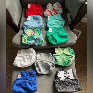 Flip by Cotton Babies one-size, snap adjustable, waterproof cloth diaper covers